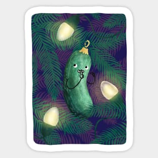 Find the Christmas Pickle! Sticker